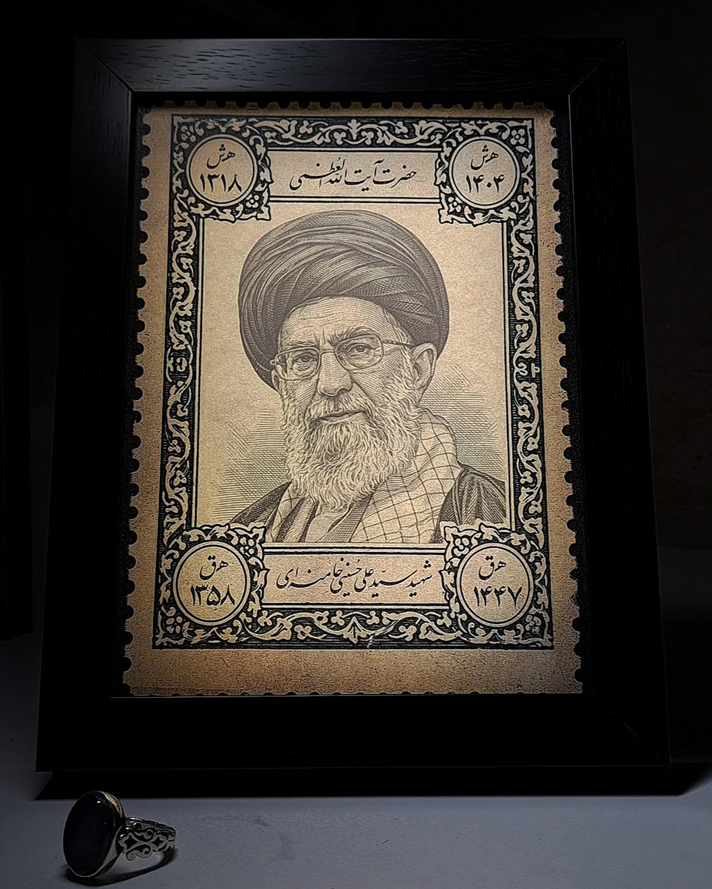 تابلو نوری طرح رهبر شهید
