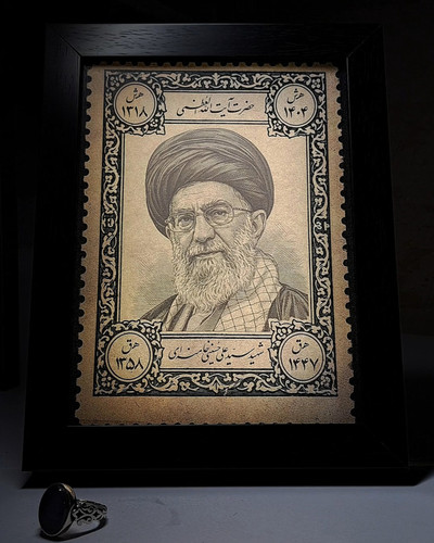 تابلو نوری طرح رهبر شهید